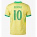 Maillot de foot Brésil Rodrygo Goes #10 Domicile vêtements Copa America 2024 Manches Courtes